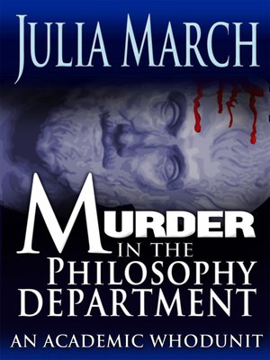 cover image of Murder in the Philosophy Department